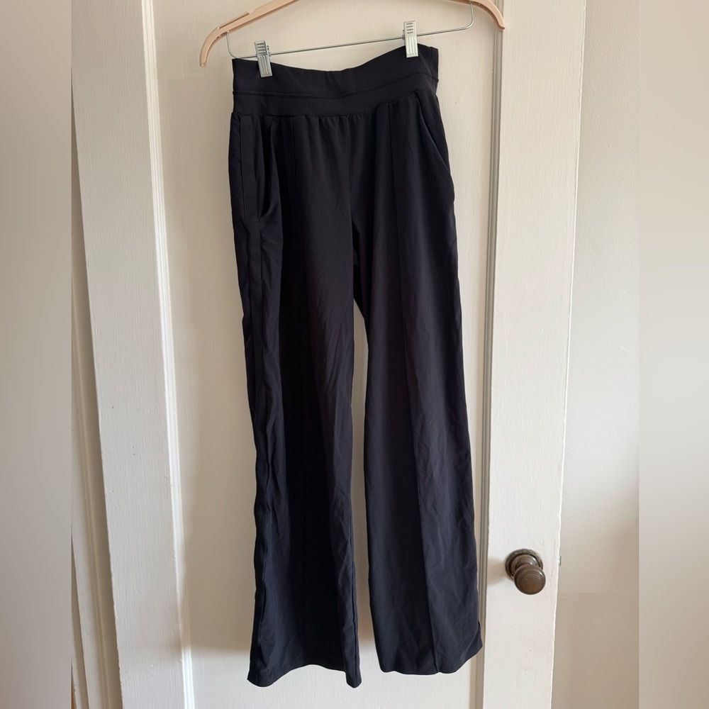 Athleta Black Wide leg Pants